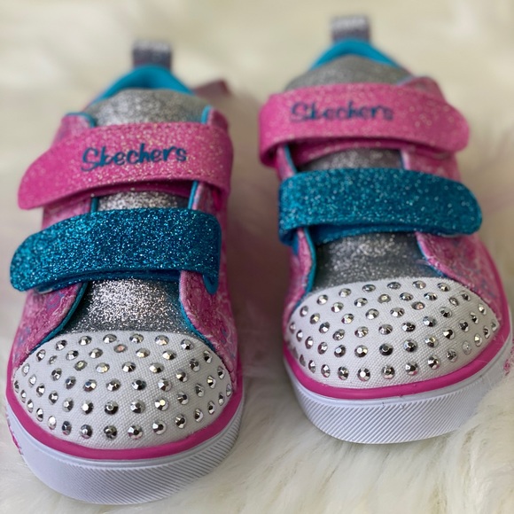 Skechers Twinkle Toes Light Up Shoe - Picture 7 of 9